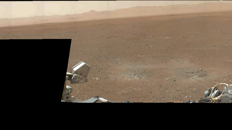 Illustration for article titled First Color 360-Degree Panorama Sent By Curiosity Rover Shows No Sailors Fighting In the Dance Hall